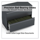 Alera® Lateral File, 2 Legal/Letter/A4/A5-Size File Drawers, Charcoal, 36" x 18.63" x 28" (ALEHLF3629CC) Each