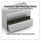 Alera Lateral File, 2 Legal/Letter-Size File Drawers, Light Gray, 36" x 18" x 28" (ALEHLF3629LG) Each