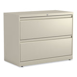 Alera® Lateral File, 2 Legal/Letter-Size File Drawers, Putty, 36" x 18.63" x 28" (ALEHLF3629PY) Each