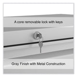 Alera® Lateral File, 2 Legal/Letter-Size File Drawers, Light Gray, 42" x 18.63" x 28" (ALEHLF4229LG) Each