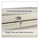 Alera® Lateral File, 2 Legal/Letter-Size File Drawers, Putty, 42" x 18.63" x 28" (ALEHLF4229PY) Each