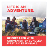 Johnson & Johnson® Red Cross® Mini First Aid To Go Kit, 12 Pieces, Plastic Case (JOJ8295) Each