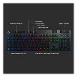 Logitech® G915 LIGHTSPEED Wireless RGB Mechanical Gaming Keyboard, Linear Switch, Black (LOG920008954) Each