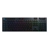 Logitech® G915 LIGHTSPEED Wireless RGB Mechanical Gaming Keyboard, Linear Switch, Black (LOG920008954) Each