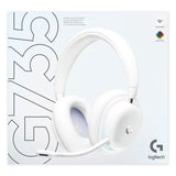 Logitech® G735 Wireless Gaming Binaural Over The Head Headset, White (LOG981001082) Each