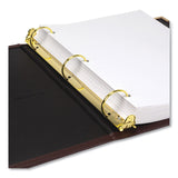 Samsill® Classic Collection Ring Binder, 3 Rings, 1" Capacity, 11 x 8.5, Burgundy (SAM15134) Each