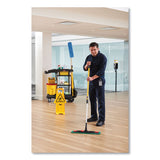 Rubbermaid® Commercial Adaptable Flat Mop Pads, Microfiber, 19.5 x 5.5, Blue (RCP2132427) Each