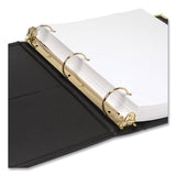 Samsill® Classic Collection Ring Binder, 3 Rings, 1.5" Capacity, 11 x 8.5, Black (SAM15150) Each