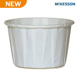 McKesson Souffle Cup 3.5 oz. White Paper Disposable (1251882_CS) 5000/CS
