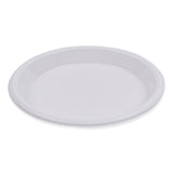 Boardwalk® Hi-Impact Plastic Dinnerware, Plate, 10" dia, White, 500/Carton (BWKPLHIPS10WH) Case of 500