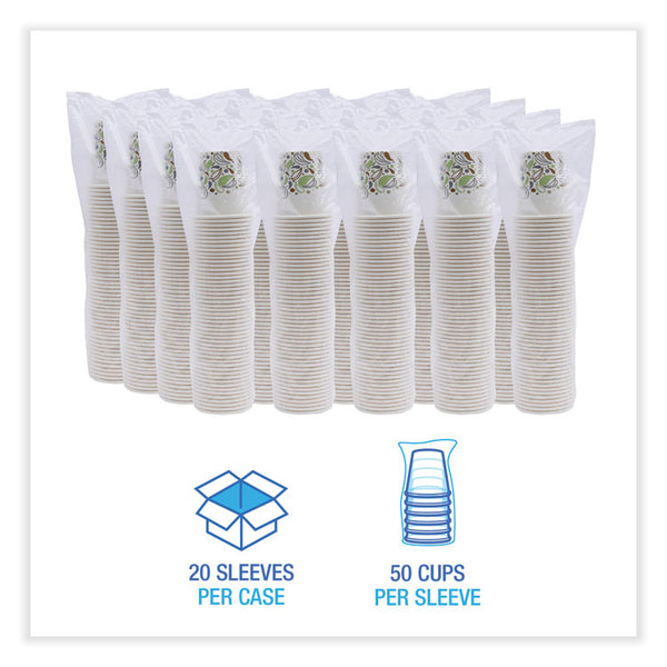Boardwalk® Deerfield Printed Paper Cold Cups, 12 oz, 50 Cups/Sleeve, 20 Sleeves/Carton (BWKDEER12CCUP)