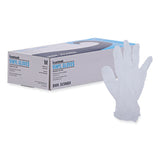 Boardwalk® General Purpose Vinyl Gloves, Powder/Latex-Free, 2.6 mil, Medium, Clear, 100/Box (BWK365MBX) Box of 100