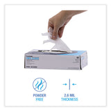 Boardwalk® General Purpose Vinyl Gloves, Powder/Latex-Free, 2.6 mil, Medium, Clear, 100/Box (BWK365MBX) Box of 100