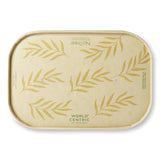 World Centric® Paper Lids for Containers, 4.7 x 6.8, Natural, Paper, 300/Carton (WORCTLNT16) Case of 300