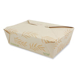 World Centric® No Tree Folded Takeout Containers, 65 oz, 6.25 x 8.7 x 2.5, Natural, Sugarcane, 200/Carton (WORTONT3) Case of 200