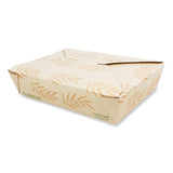 World Centric® No Tree Folded Takeout Containers, 50 oz, 6.2 x 8.5 x 1.85, Natural, Sugarcane, 200/Carton (WORTONT2) Case of 200