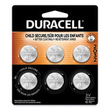 Duracell® Lithium Coin Batteries With Bitterant, 2032, 6/Pack (DURDL2032B6PK) Each