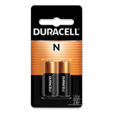 Duracell® Specialty Alkaline Battery, N, 1.5 V, 2/Pack (DURMN9100B2PK) Pack of 2