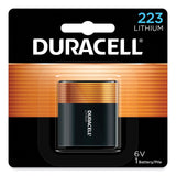 Duracell® Specialty High-Power Lithium Battery, 223, 6 V (DURDL223ABPK) Each