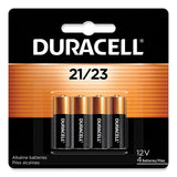 Duracell® Specialty Alkaline Batteries, 21/23, 12 V, 4/Pack (DURMN21B4PK) Pack of 4