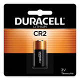 Duracell® Specialty High-Power Lithium Battery, CR2, 3 V (DURDLCR2BPK) Each