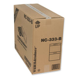 Pactiv Evergreen Newspring DELItainer Microwavable Container, 32 oz, 7.5 x 9.87 x 1.75, Black/Clear, Plastic, 150/Carton (PCTNC333B) Case of 150