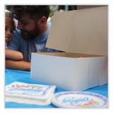 SCT® Bakery Boxes, Standard, 7 x 7 x 4, White, Paper, 250/Carton (SCH1521) Case of 250
