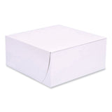 SCT® Bakery Boxes, Standard, 9 x 9 x 4, White, Paper, 200/Carton (SCH1561) Case of 200