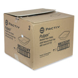 Pactiv Evergreen EarthChoice Pulpex Steep Wall Food Tray, 9.13 x 6.88 x 1.75, Natural, Paper, 460/Carton (PCTM633524Y) Case of 460