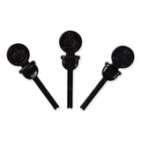 AmerCareRoyal® Beverage Plugs, 2", Black, 2,000/Carton (RPPCPLUGBK) Case of 2000