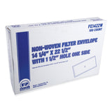 AmerCareRoyal® Filter Envelope, Fry Oil, 14" x 22.25" with 1.5" Hole, 100/Carton (RPPFE1422W) Case of 100