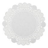 AmerCareRoyal® Lace Doilies, Round, 8", White, 5,000/Carton (RPPLD8) Case of 5000