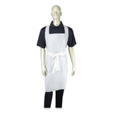 Royal Heavyweight Poly Aprons, 28 x 46, 1.77 mil, One Size Fits All, White, 500/Carton (RPPRPA20HW) 1 Case