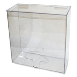 AmerCareRoyal® AmerCareRoyal Dispenser, Hairnets/Bouffant Caps/BeardCovers, 5 x 12 x 12, Clear (RPPRPHDL) Each