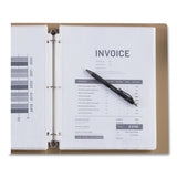 Universal® Top-Load Poly Sheet Protectors, Heavy Gauge, Letter Size, Clear, 100/Pack (UNV21132) 1 Case of 5