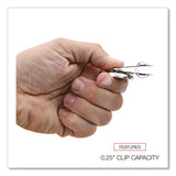 Universal® Bulldog Magnetic Clips, Medium, Nickel, 12/Pack (UNV31261) Pack of 12