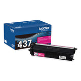 Brother TN437M Ultra High-Yield Toner, 8,000 Page-Yield, Magenta (BRTTN437M) Each