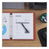 Universal® Side-Load Poly Sheet Protectors, Heavy Gauge, Letter Size, Clear, 25/Pack (UNV21136) Pack of 25
