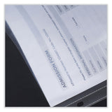 Universal® Top-Load Poly Sheet Protectors, Heavy Gauge, Letter Size, Clear, 25/Pack (UNV21137) Pack of 25