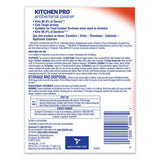 LYSOL® Brand Kitchen Pro Antibacterial Cleaner, Citrus Scent, 22 oz Spray Bottle, 9/Carton (RAC79556) Case of 9