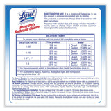 Professional LYSOL® Brand Disinfectant Heavy-Duty Bathroom Cleaner Concentrate, Lime, 1 gal Bottle (RAC94201EA) Each