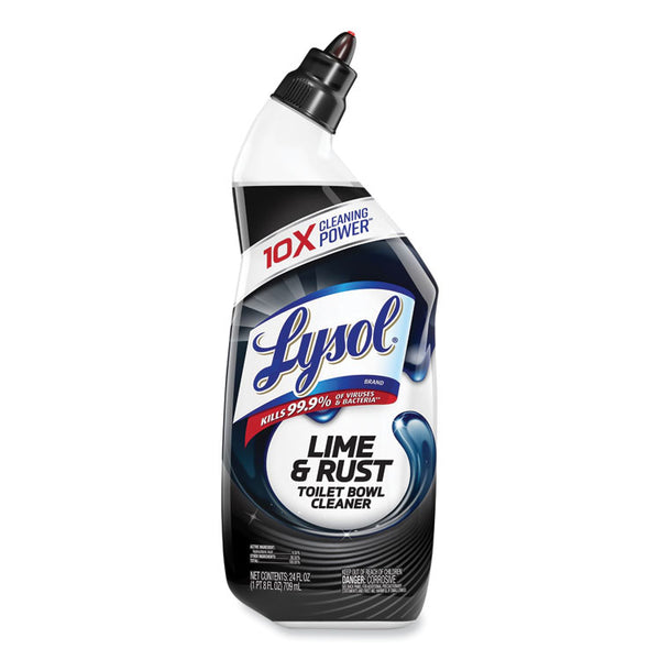 LYSOL® Brand Disinfectant Toilet Bowl Cleaner w/Lime/Rust Remover, Atlantic Fresh, 24 oz, 9/Carton (RAC98013)