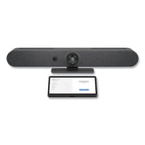 Logitech® Rally Bar Mini and Tap IP Bundle, 1920 pixels x 1080 pixels, Graphite (LOG991000385) Each