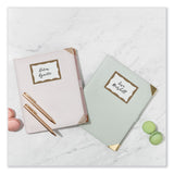 Avery® Printable Adhesive Name Badges, 3.38 x 2.33, Gold Border, 100/Pack (AVE5146) Pack of 100