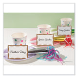 Avery® Printable Adhesive Name Badges, 3.38 x 2.33, Gold Border, 100/Pack (AVE5146) Pack of 100