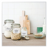 Avery® Printable Adhesive Name Badges, 3.38 x 2.33, White, 100/Pack (AVE5147) Pack of 100