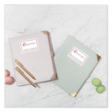 Avery® Printable Adhesive Name Badges, 3.38 x 2.33, White, 100/Pack (AVE5147) Pack of 100