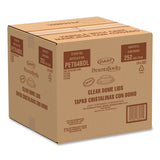 Dart® PresentaBowls Lids, Clear, Fits 24-64 oz Bowls, 7.3" Diameter x 1.1"hj, Plastic, 252/Carton (DCCPET64BDL) Case of 252