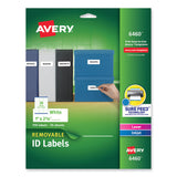 Avery® Removable Multi-Use Labels, Inkjet/Laser Printers, 1 x 2.63, White, 30/Sheet, 25 Sheets/Pack (AVE6460) Pack of 750