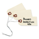 Avery® Double Wired Shipping Tags, 11.5 pt Stock, 2.75 x 1.38, Manila, 1,000/Box (AVE12601) Box of 1000